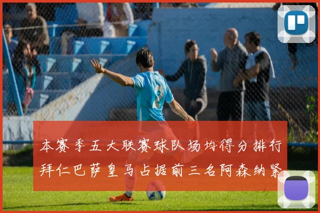 本赛季五大联赛球队场均得分排行拜仁巴萨皇马占据前三名阿森纳紧随其后位列第五
